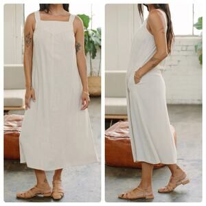 Rachel Pally Linen Lucile Natural Dress